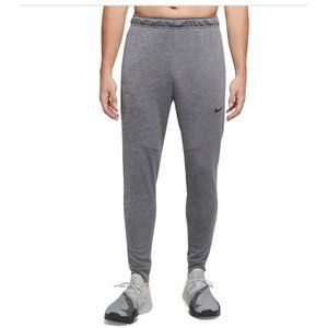 NWT $65 Nike Mens Large Training Knit Pants Sweatpants Joggers Zip Pockets